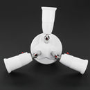 E27 Splitter 3 Heads Lamp Base Adjustable LED Light Holder Adapter Socket Newly