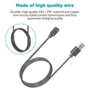 Magnetic Charging Cable 5V 1A USB Watch Charger for Haylou RS4 Plus (100cm)