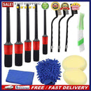 13pcs Car Automobile Detail Cleaning Brush Cleaner Air Outlet Rim Dust Remo