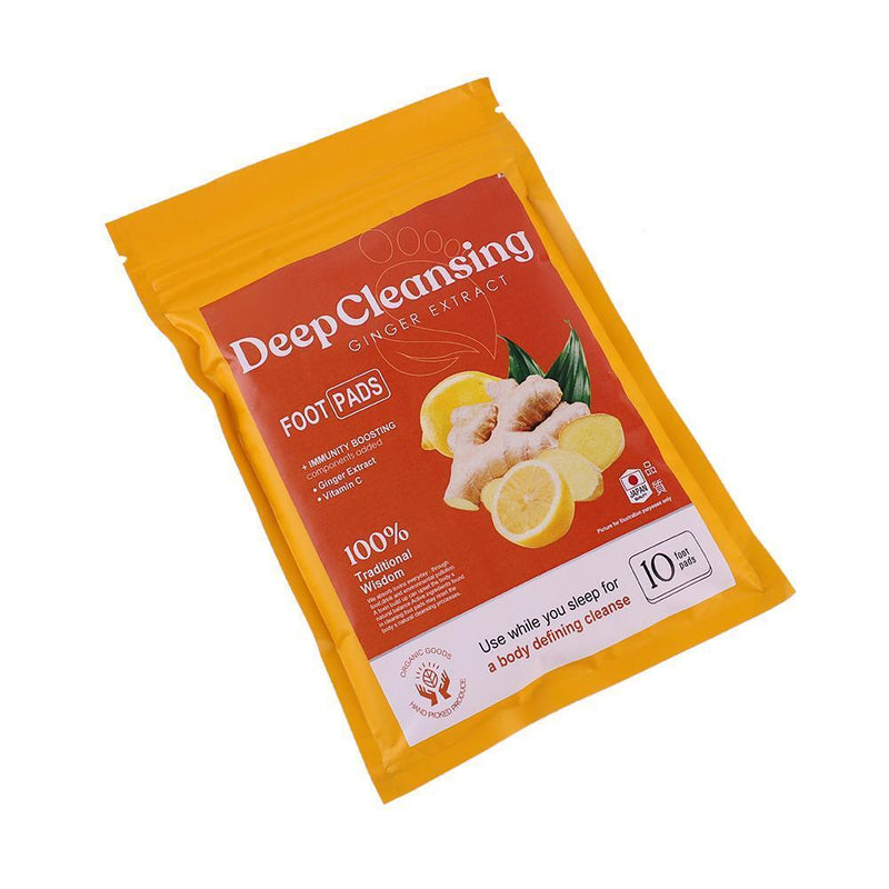 Bamboo Vinegar Ginger Foot PatchRelieve Fatigue Improve Sleep Quality(old)