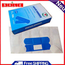 100pcs Waterproof Band Aid Blue Metal Detectable Bandage For Wounds