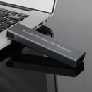 M.2 NVME PCIE SATA M/B Key SSD USB Type C Enclosure (USB-C To USB-A Cable)