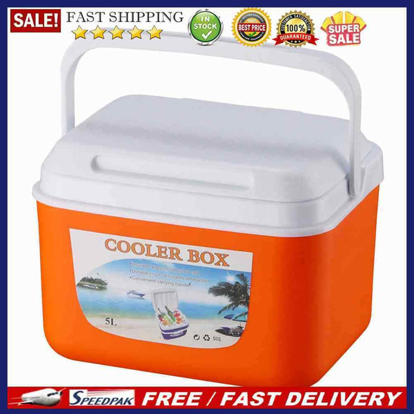 5L Car Refrigerator Outdoor Freezer Heat Preservation Portable Food Cold Iceb