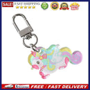 Korean Key Ring Acrylic Portable Hanging Key Chain Cartoon Rabbit Wallet Pend