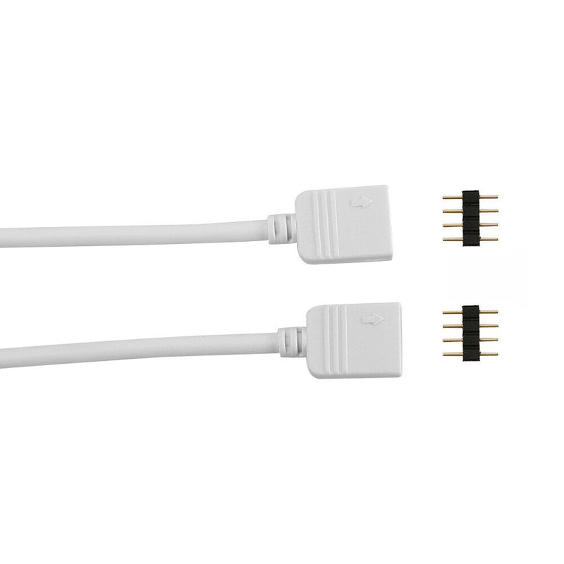 4Pin LED Strip Light Extension Cable RGB 5050 3528 Lighting Connector Wire Cord