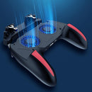 H10 Gaming Grip Controller Gamepad Dual Cooling Fan for PUBG (5000mAh) Newly