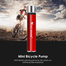 WEST BIKING Mini Bicycle Pump Tire Inflator for MTB Bike Basketball (Red) Newly