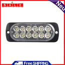 12V 12W 12LED Waterproof Side Marker Indicator Light for Car Trailer Motorcycle