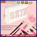 Cosmetic Bag Pu Leather Makeup Pouch Portable Travel Organizer Zipper for Tra
