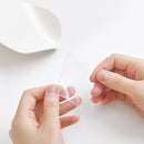 Drainage Soap Box Plastic Soap Collection Shelf Wall Holder Tray (White)