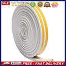 5/6/10/20m D P E Type Rubber Foam Seal Strip Self-adhesive Stick for Door W