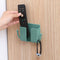 Adhesive Remote Control Mobile Phone Charging Plug Organizer Rack (Green) Newly