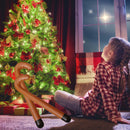 Inflatable Candy Cane - Blow up Crutch for Xmas Hanging Ornaments (Coffee) Newly
