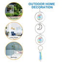 #A Crystal Wind Chimes Pendant Ornament Chandelier Home Garden Car Room Decor Gi