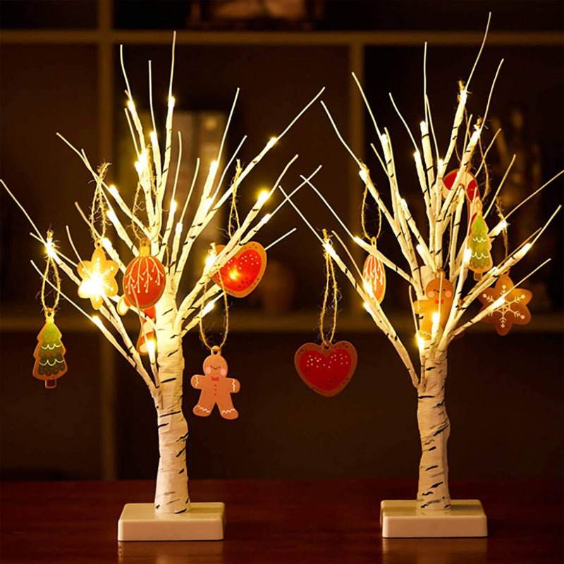 Birch Tree Lighted LED Artificial Branches Tree Decor for Home Party Festival