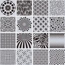Art Drawing Spary Furniture Wall Painting Geometric Template Mandala Stencils