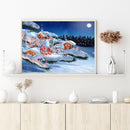 Santa Claus 50x40cm Oil Paint By Numbers Picture DIY