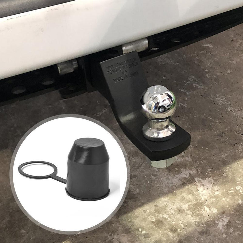 Universal 50mm Auto Tow Bar Ball Cover Cap Hitch Caravan Trailer Protection