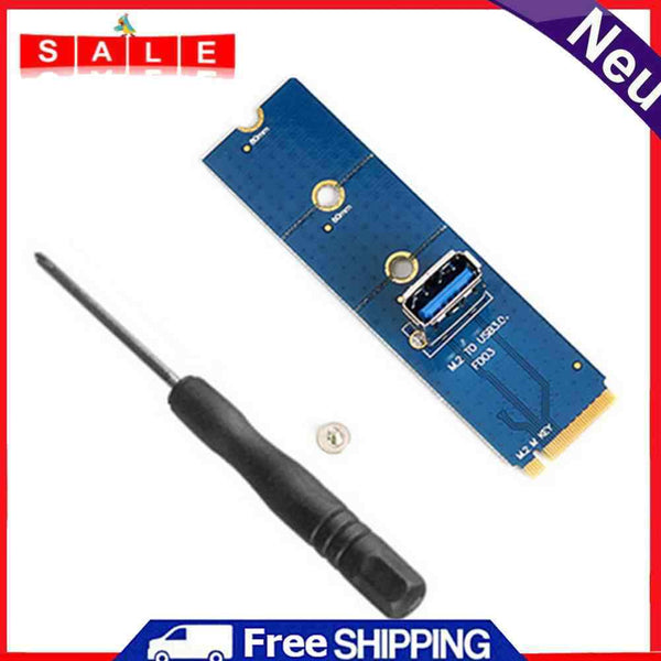 Computer M.2 to USB 3.0 Converter for BTC Miner PCI-E X16 PCI Express Riser Card