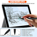 Stylus Pen USB Rechargeable Tablet Laptop Touch Screen Pen with 3 Nib Tip Kits
