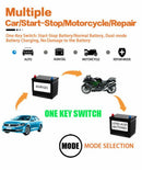 Car Battery Charger Fast Charging Automatic Jump Starter Pulse Repair