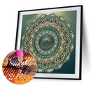 DIY Full Round Drill Diamond Painting mandala Moaic Rhineston