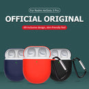 For Redmi AirDots 3 Pro Silicone Protective Case Cover with Keychain (Red) Newly