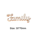 Wedding Tree Crafts Home Decor DIY Wooden Letters Decorations Family Word