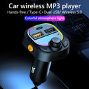 Wireless Car Bluetooth FM Transmitters MP3 Radio Adapter Hands-Free G2 P5V5
