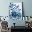 5D Diamond Painting DIY Butterfly flowers Full Round Drill Rhinestone Kit Newly