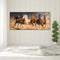 Galloping Horses Oil Paint By Numbers Kits Canvas Picture Wall Art DIY Craft Set