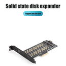 Dual M.2 PCIe Adapter PCI-E 3.0 X4 to M.2 M+B Key Host Controller Expansion Card