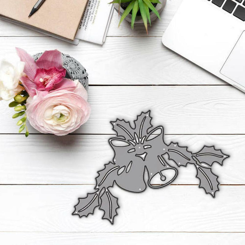 DIY Metal Cutting Dies Cut Die Christmas Bells Decor Paper Scrapbook FAST B3Q1