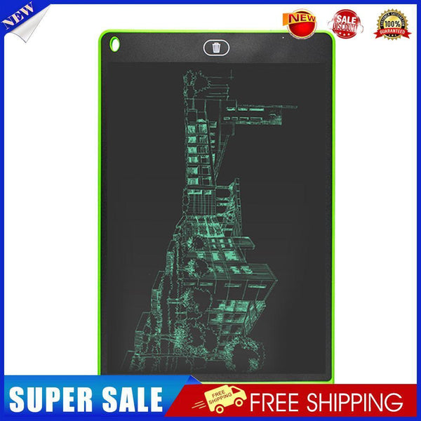 12 inch Digital LCD Writing Tablet Electronic Drawing Pads Board (Green)