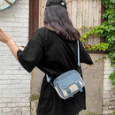 Women Simple Crossbody Money Bag Cute Casual Satchel Girls Zipper Shoulder Pouch