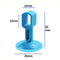 2pcs Doorknob Wall Mute Crash Pad Cushion Door Handle Lock Silencer (Blue)