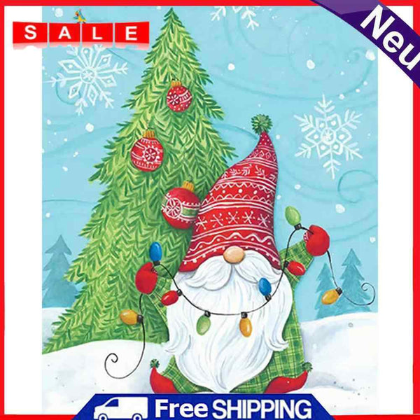 Gnome Gift Oil Paint By Numbers Hand Painted Wall Art Craft Home Decoration Gift