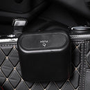 Car Trash Can Bin Hanging Vehicle Garbage Storage Box Auto Waste Organizer