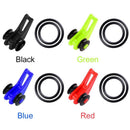10pcs Fishing Hook Keeper for Fishing Rod Pole Lures Safety Holders (Black)