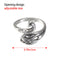 Wear Thimble Knitting Tools Sewing Hook Crochet Loop Knitted Ring Open Ring