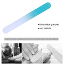 Portable Glass Nail Shiner Durable Grinding Buffer Manicure Tools (Blue) Newly