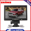7"" TFT LCD Monitor 2 Way Video Input for Car Rearview Home Security Camera
