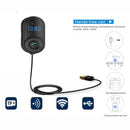 USB Car Bluetooth-Compatible LED Digital Display Stereo Music Playback Player