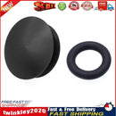 CNC MTB Road Bike Hollow Crank Cap Aluminum Crankset Screw Covers (Black) Newly