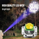Super Bright LED Torch With Safety Hammer Magnet Side Light Camping Flashlight`