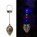 Lights LED Hollow Balcony Decoration Iron Art Solar Light Garden Light