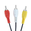 1.8m 6FT AV TV RCA Game Video Cable Cord for Snes Nintendo 64 N64 Newly