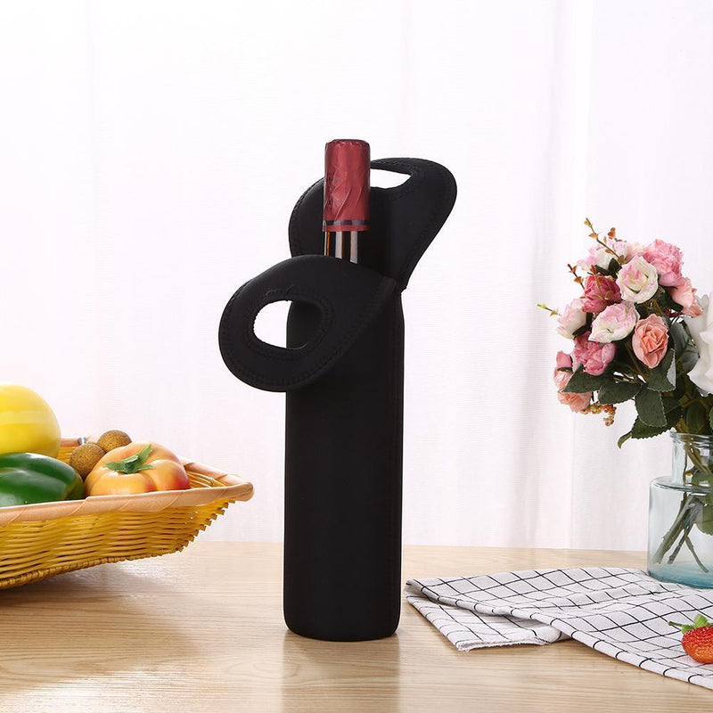 Diving Fabric Outdoor Camping Red Wine Bottle Cover Insulation Beer Drink Sle