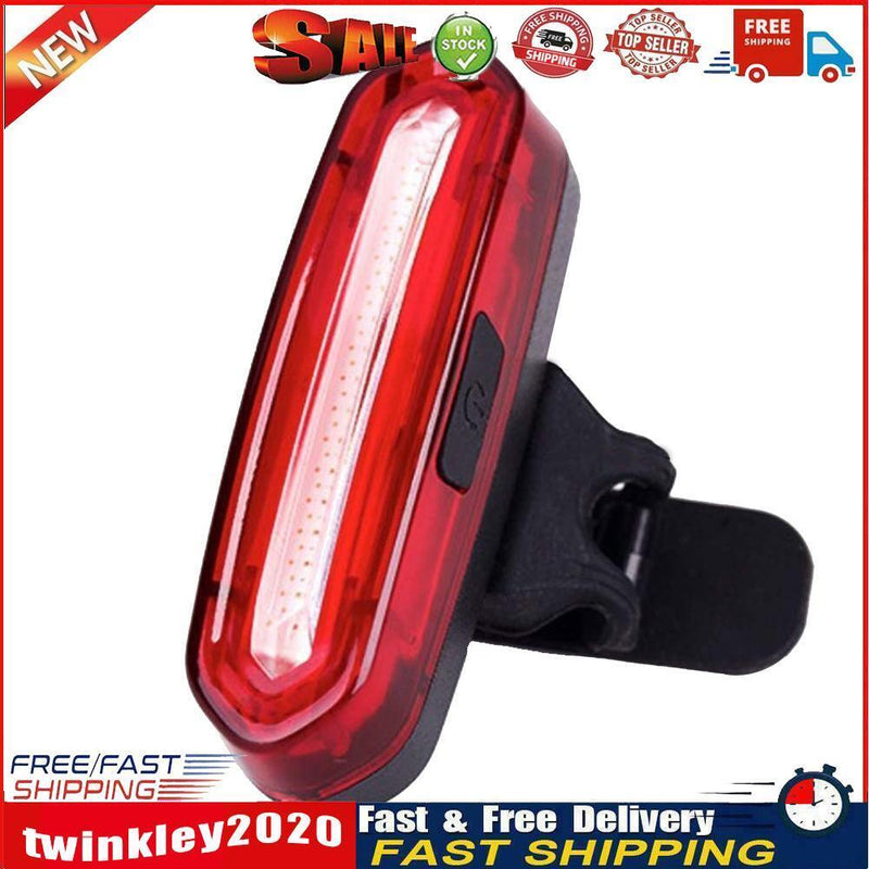 COB LED MTB Bike Rear Warning Lights 120LM Bicycle Taillight (Red Light) Newly