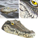 Artificial Crocodile Alligator Head Foam Floating Decoy Pond For Pool U8P7